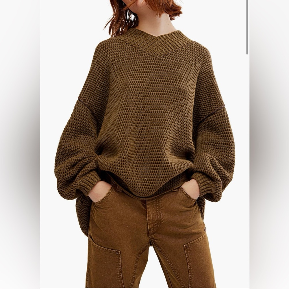 Free People Maise Oversized Sweater